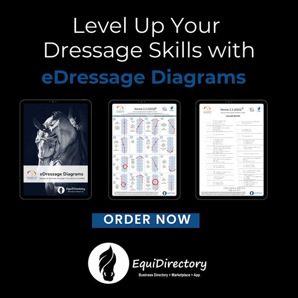 2023 EA Dressage Test Diagram - Prep - Advanced and Eventing Tests