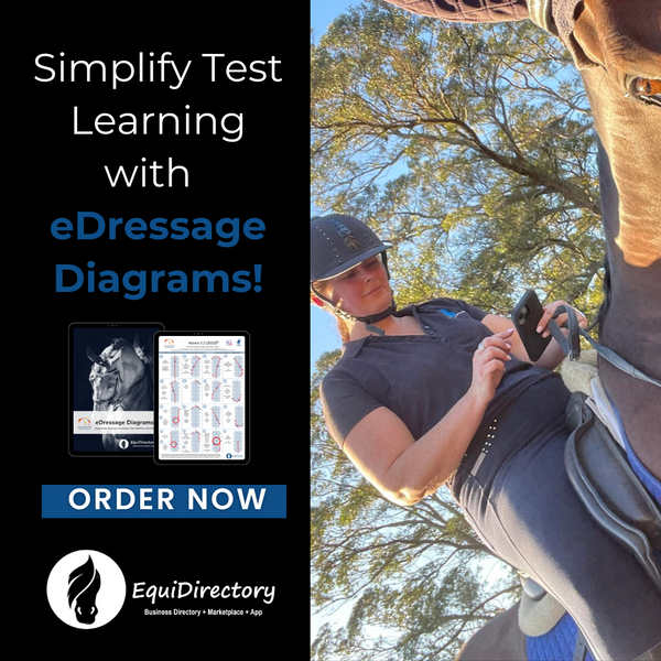 2023 EA Dressage Test Diagram - Prep - Advanced tests