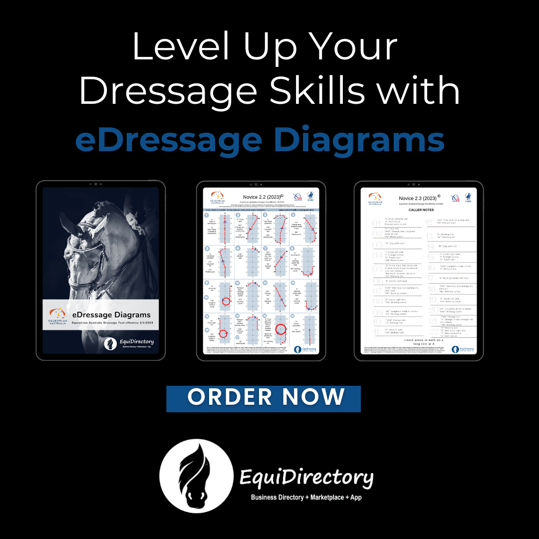 Dressage Diagrams 2023 EA and 2024 ANWE tests EquiDirectory