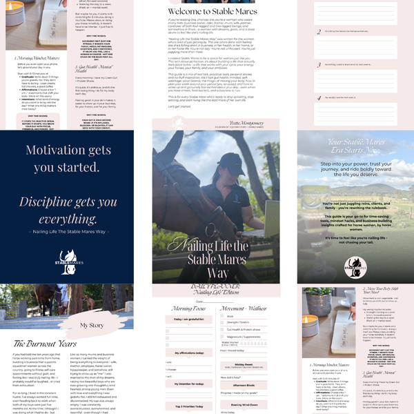 Nailing Life the Stable Mares Way Book (Pre-Order Now!)
